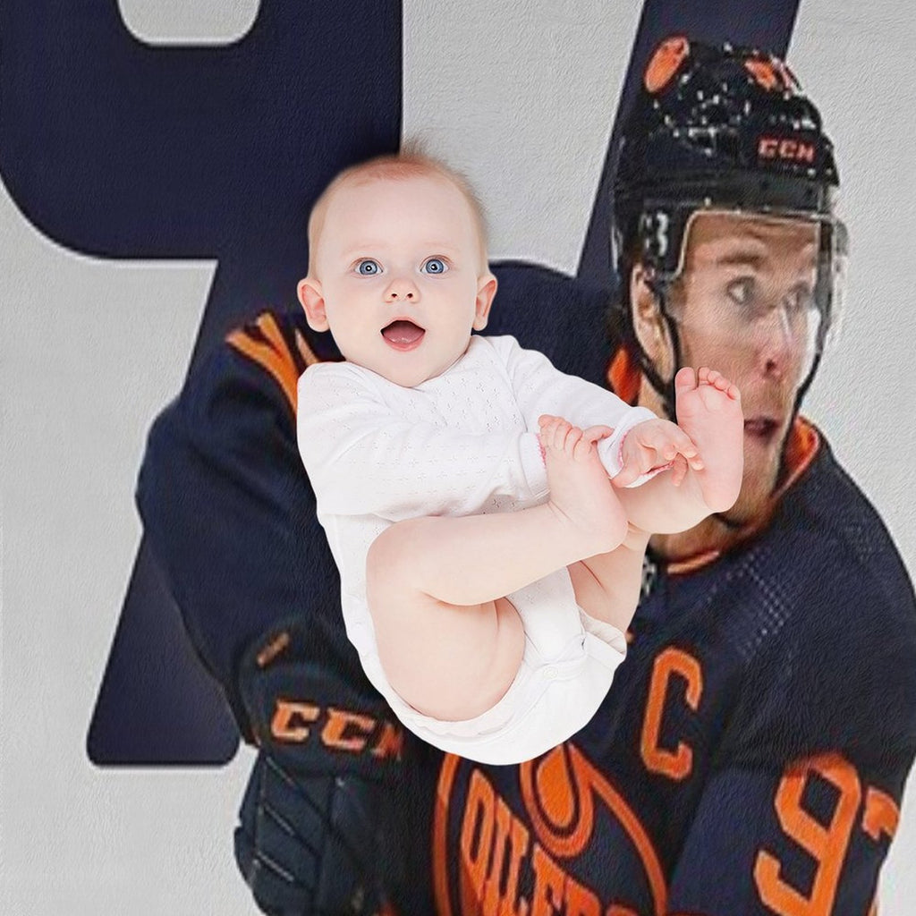 Connor McDavid Premium Throw Blanket