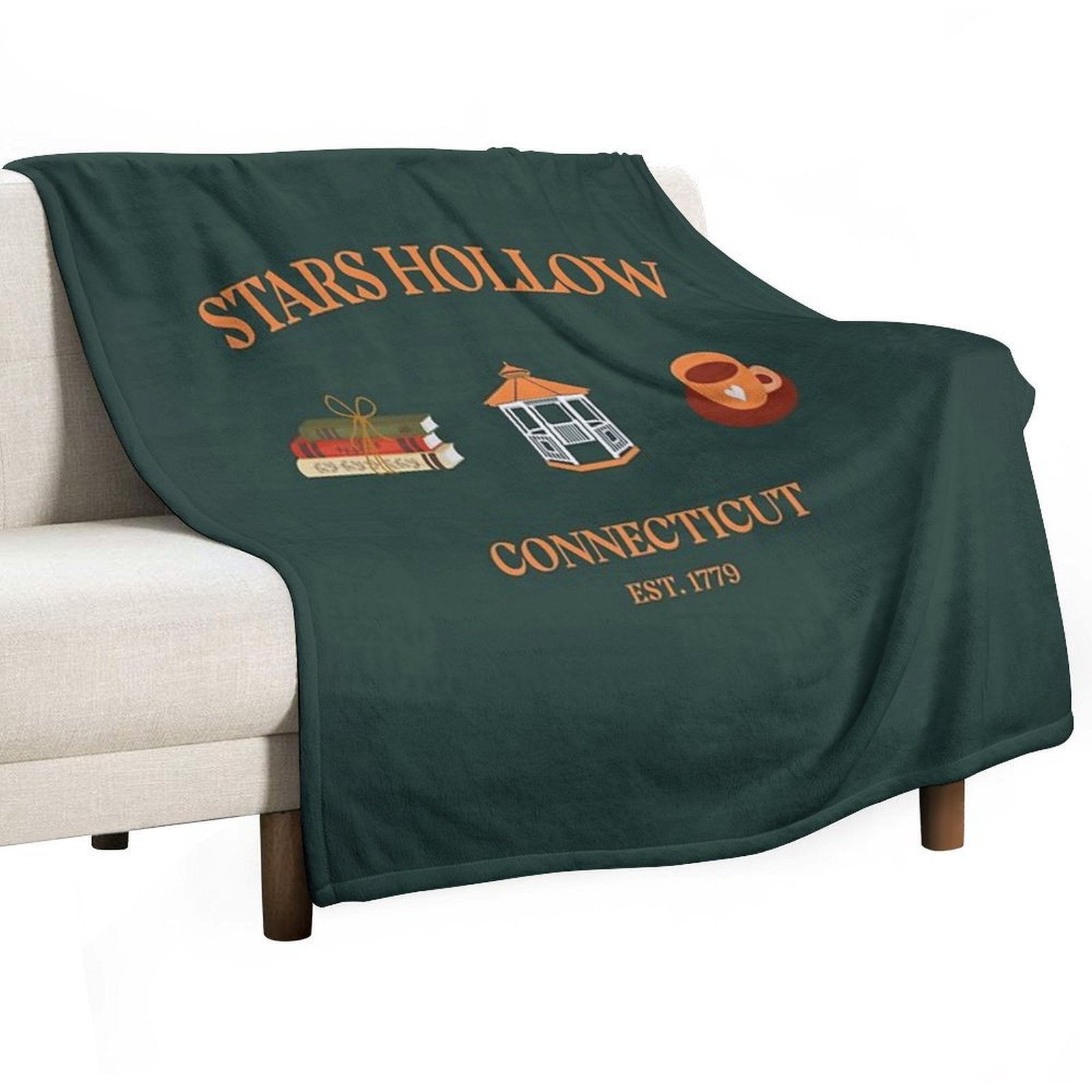 Stars Hollow Connecticut All-season Throw Blanket