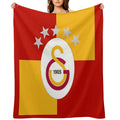 Galatasaray 2025 Championship Design – 5-Star  #1 Velvety-soft Throw Blanket