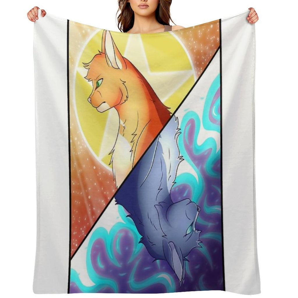Fire Alone Will Save The Clan... - Warriors Gift-ready Throw Blanket