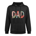 Retro Dad Colorful Flowers Groovy Daisy Flower Pilling-Resistant Hoodie