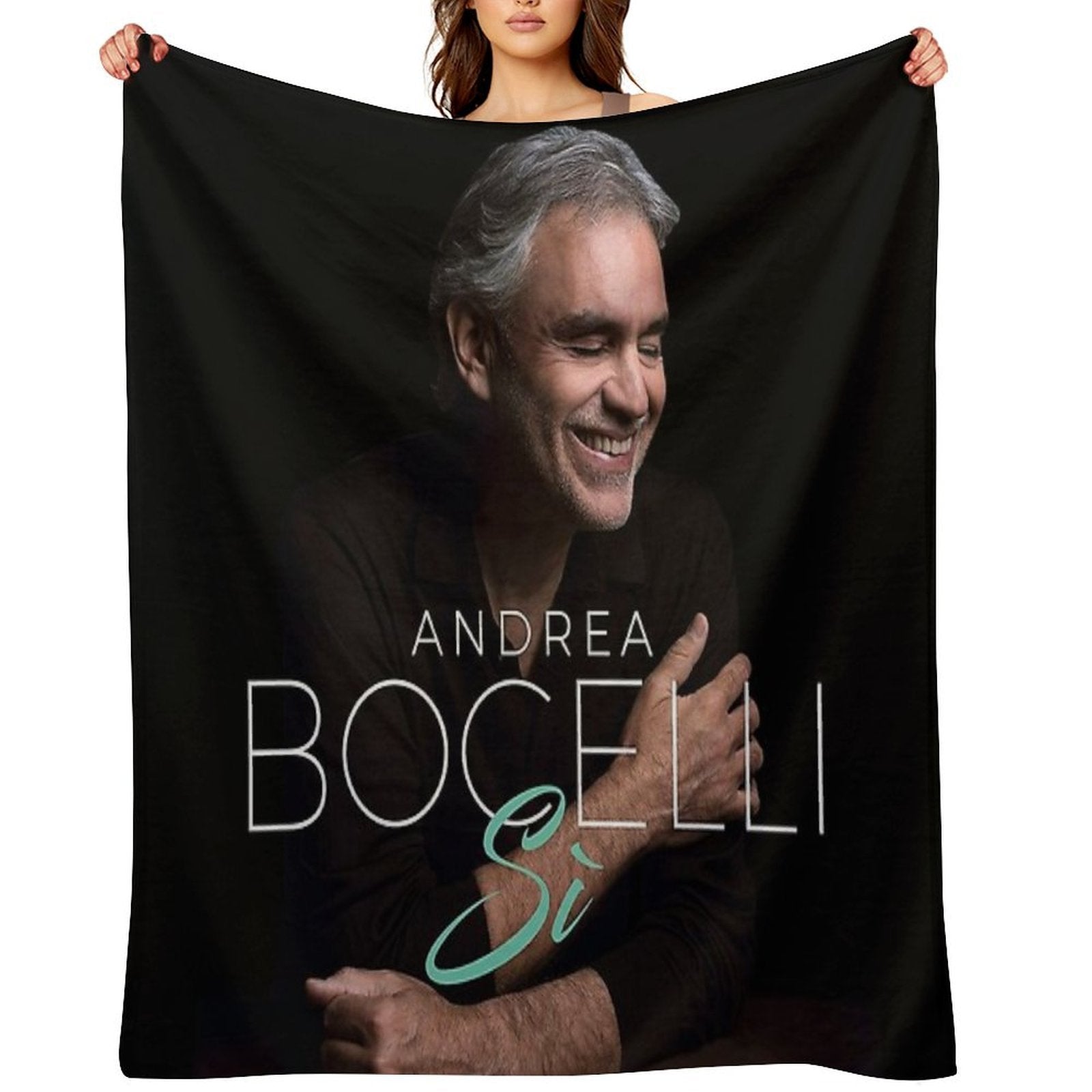 Andrea Bocelli Si Lightweight Throw Blanket