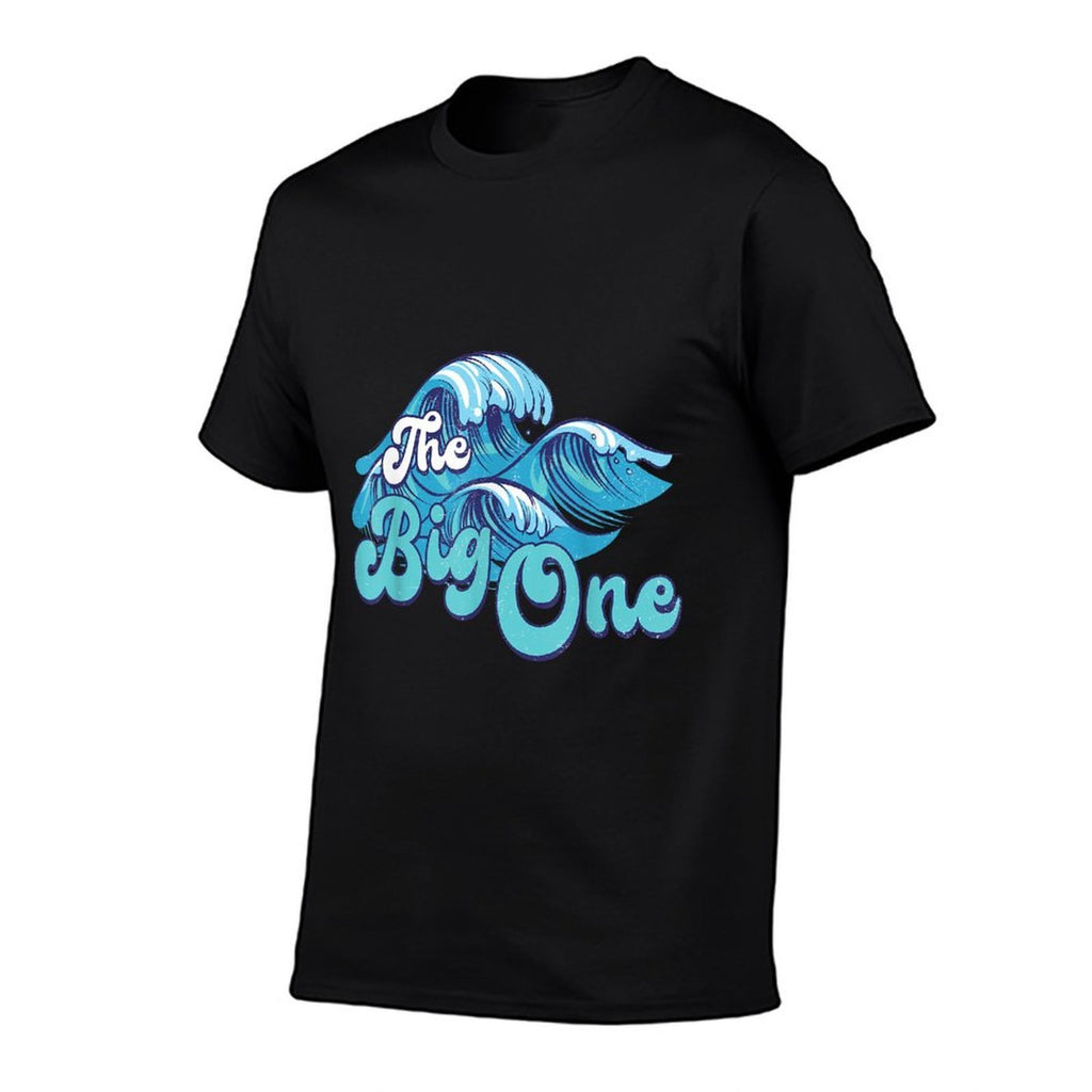 The Big One Surf Birthday Beach Theme Family Matching  Odor-resistant T-Shirt