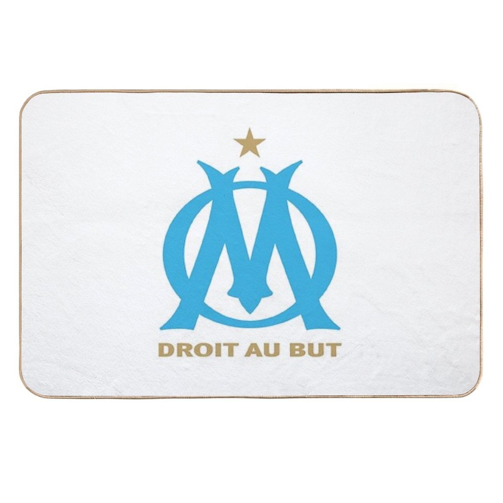 OLYPIC OF MARSEILLE.  Easy Maintenance Bath Mat