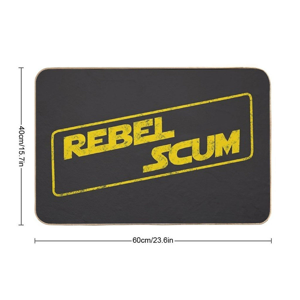 Rebel Scum  Rapid-Drying Bath Mat