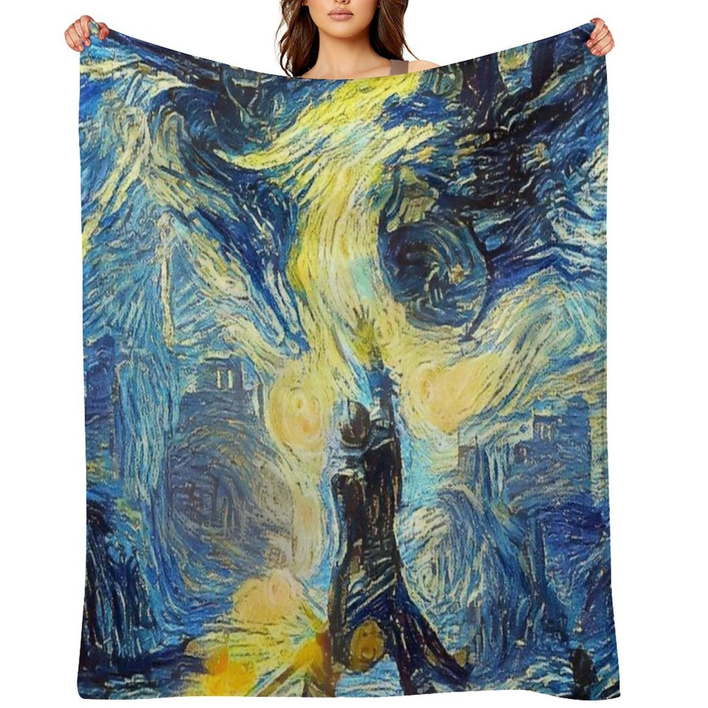 Dragon Age Inquisition Starry Night Premium Throw Blanket