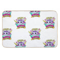 Sparky The Bathtime Toaster  Fade-Resistant Bath Mat