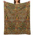 Buddha Velvety-soft Throw Blanket
