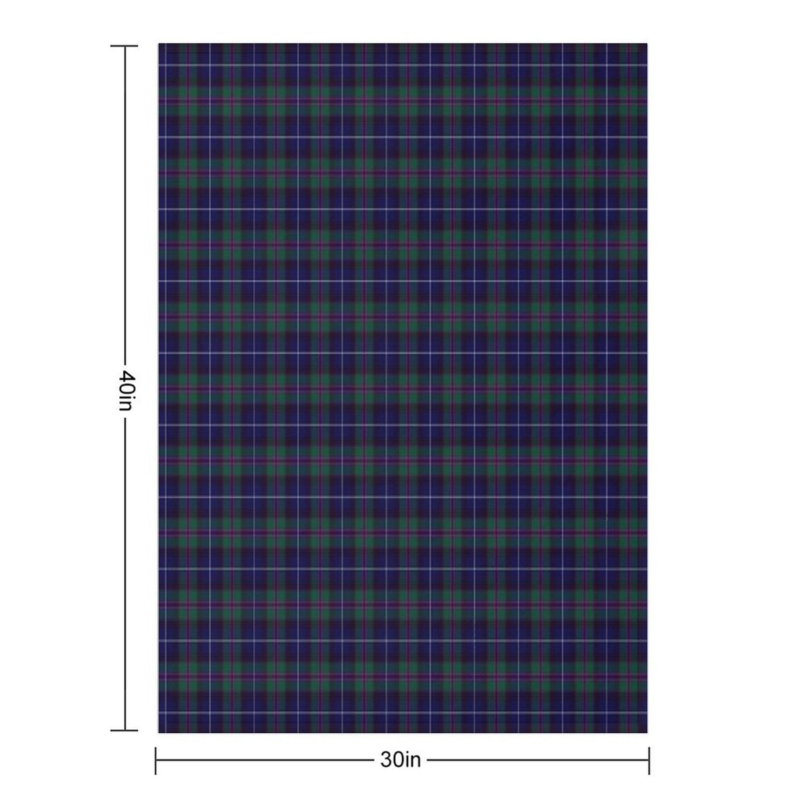 Spirit of Bannockburn Tartan  Scottish  Cute Tartan Gift-ready Throw Blanket