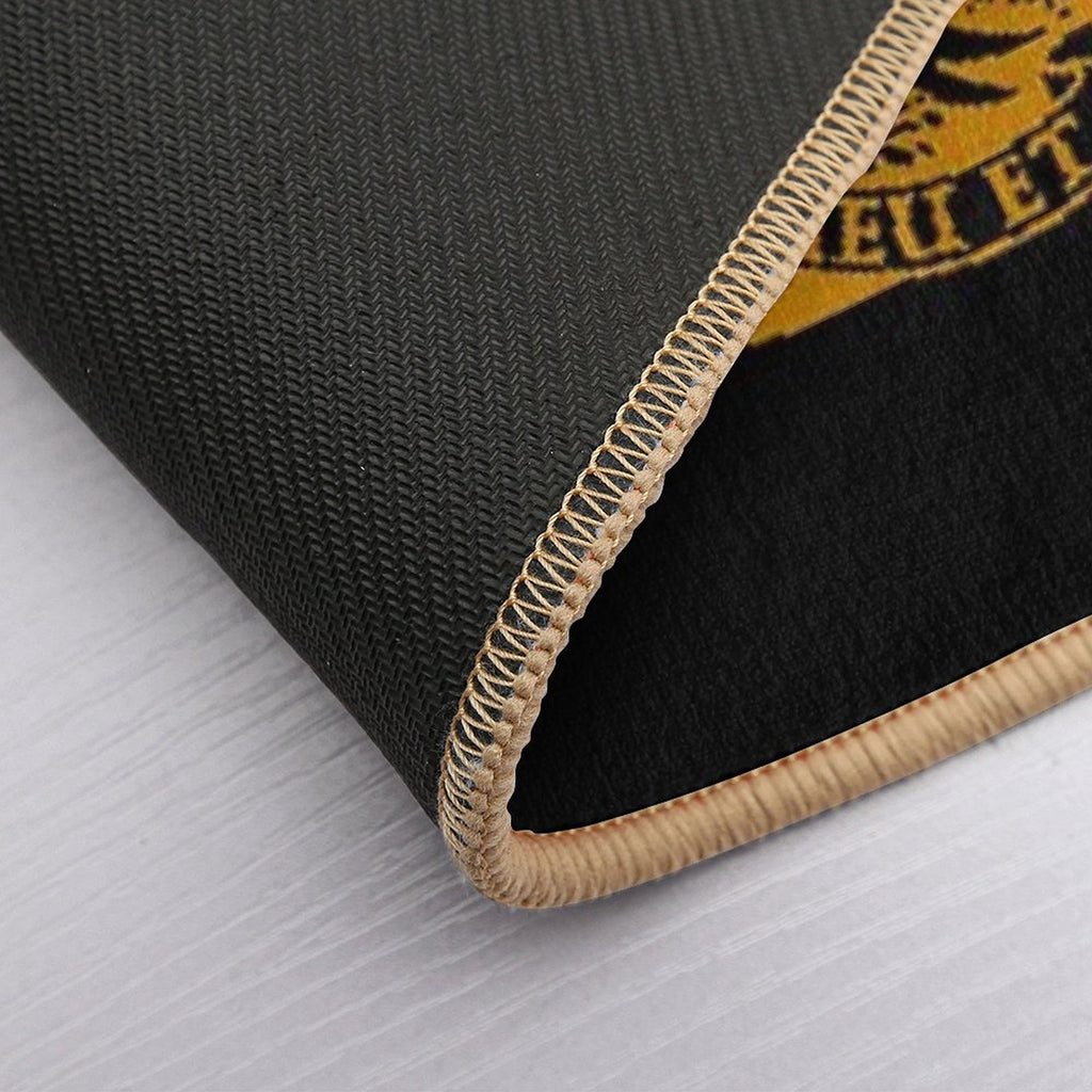 Elizabeth II Royal Coat of Arms Emblem  High-Traffic Bath Mat