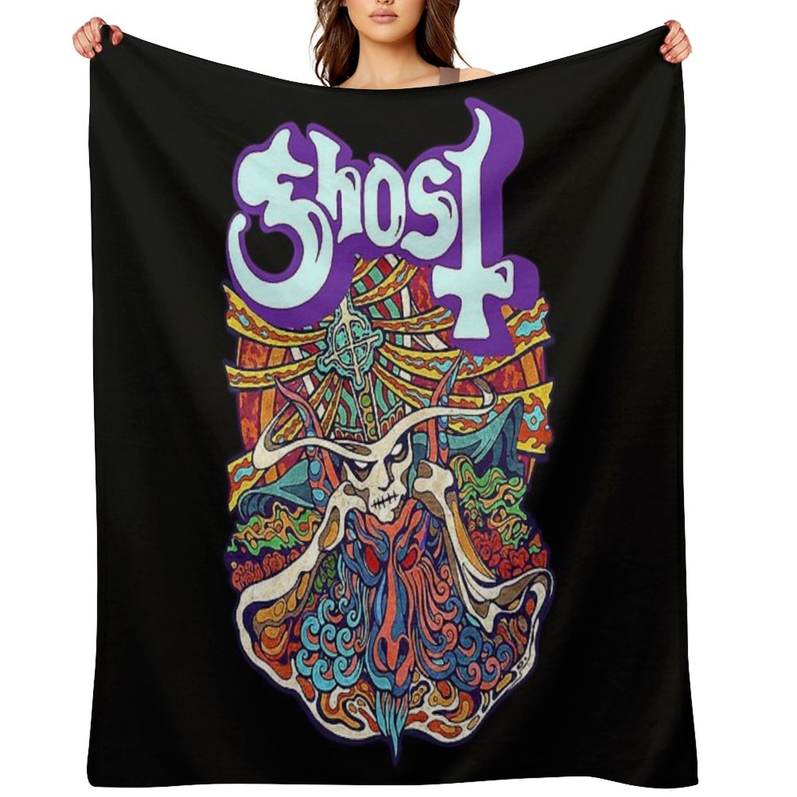--Rawkkk-band-merch-- Lightweight Throw Blanket