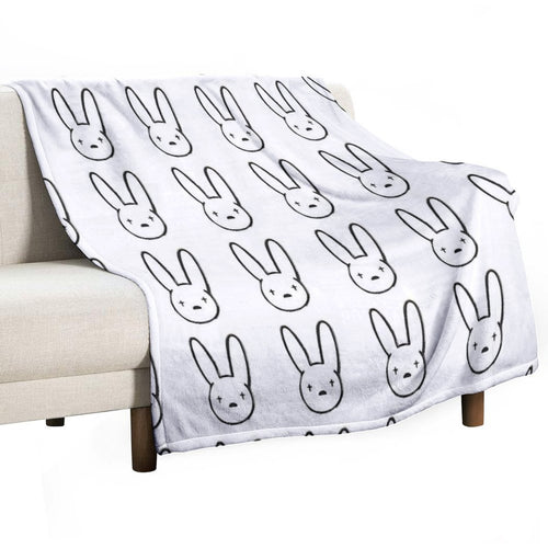 Bad Bunny Gift-ready Throw Blanket