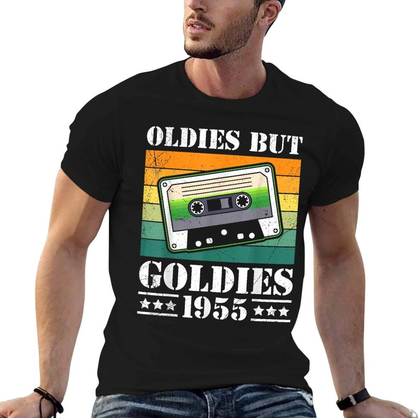 70th Birthday OLDIES BUT GOLDIES 1955 70 Years Birthday  Lightweight T-Shirt
