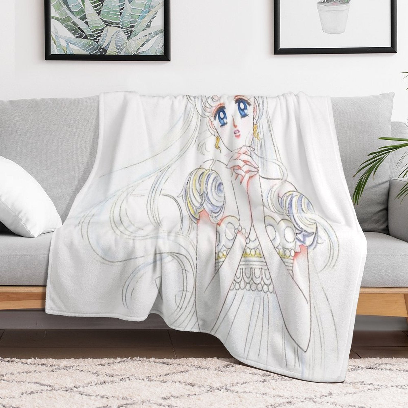 Princess Serenity Compact Throw Blanket