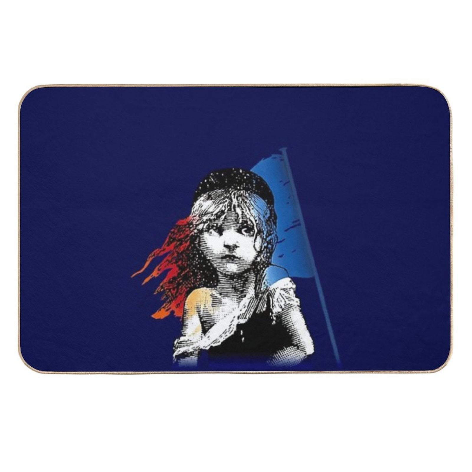 Les Mis  Toxin-Free Bath Mat