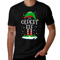 The Oldest Elf Christmas Family Matching Xmas Old Elf Funny  Affordable Price T-Shirt