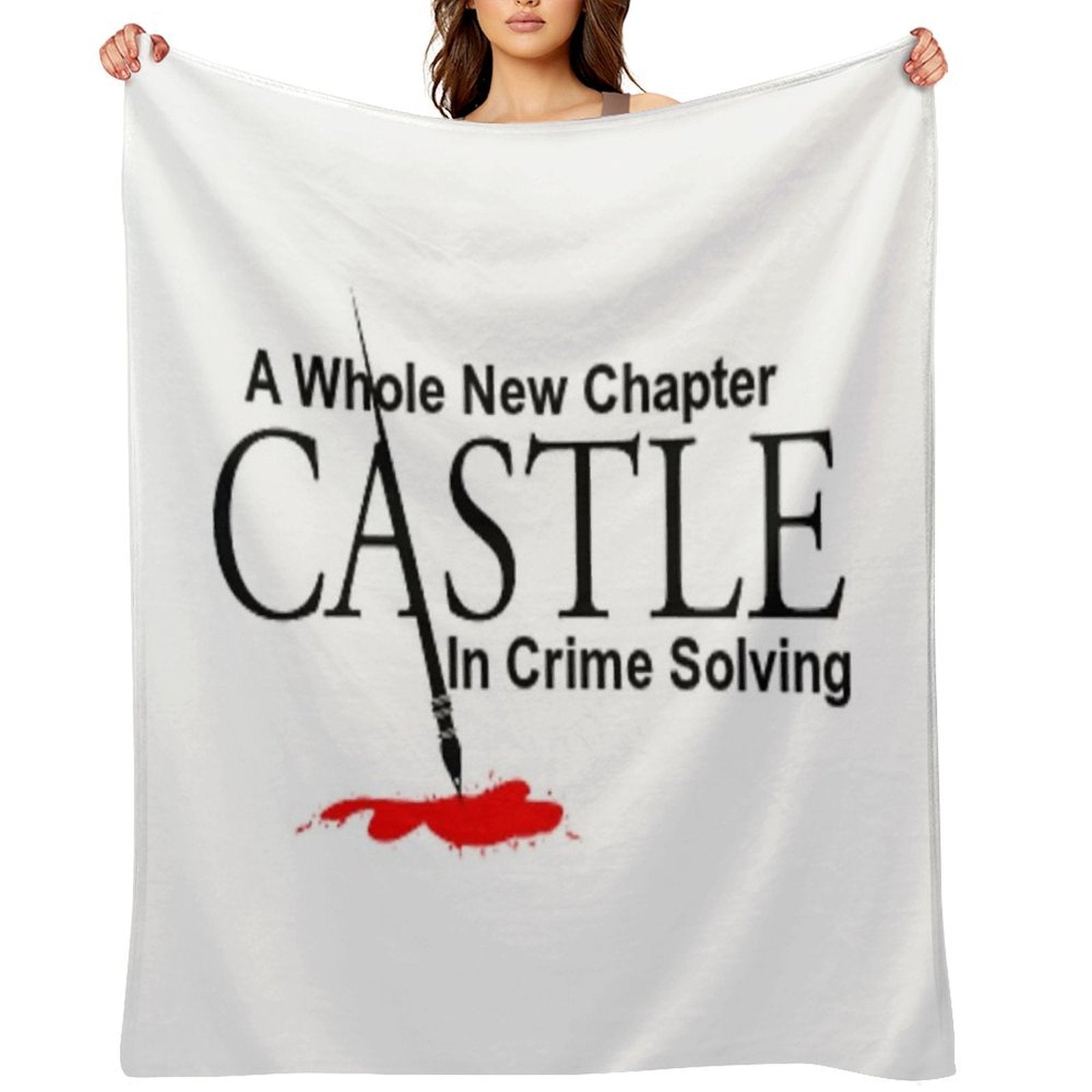 Castle Quick-dry Throw Blanket
