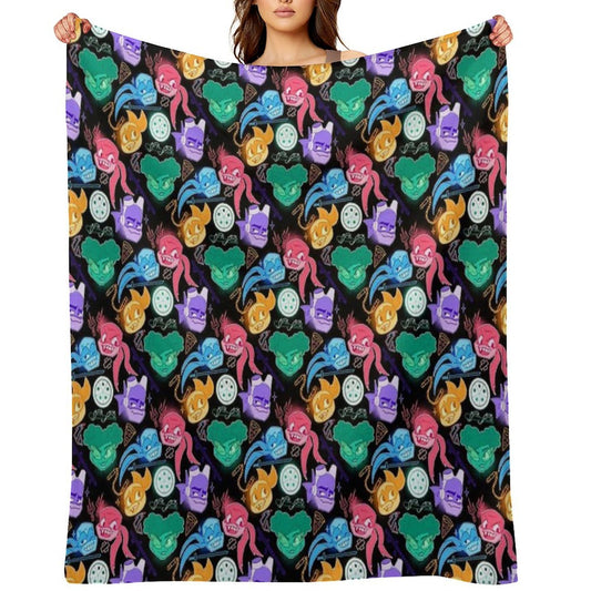 Turtle Power! Eco-conscious Throw Blanket
