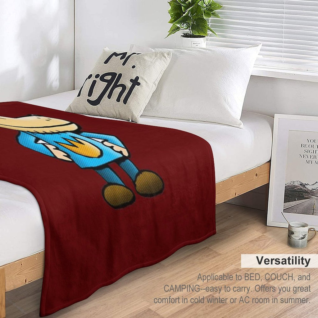 Dogman Shrink-resistant Throw Blanket