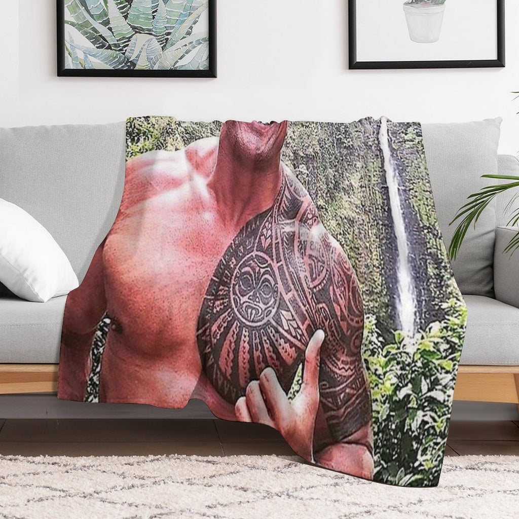 Dwayne Johnson All-season Throw Blanket