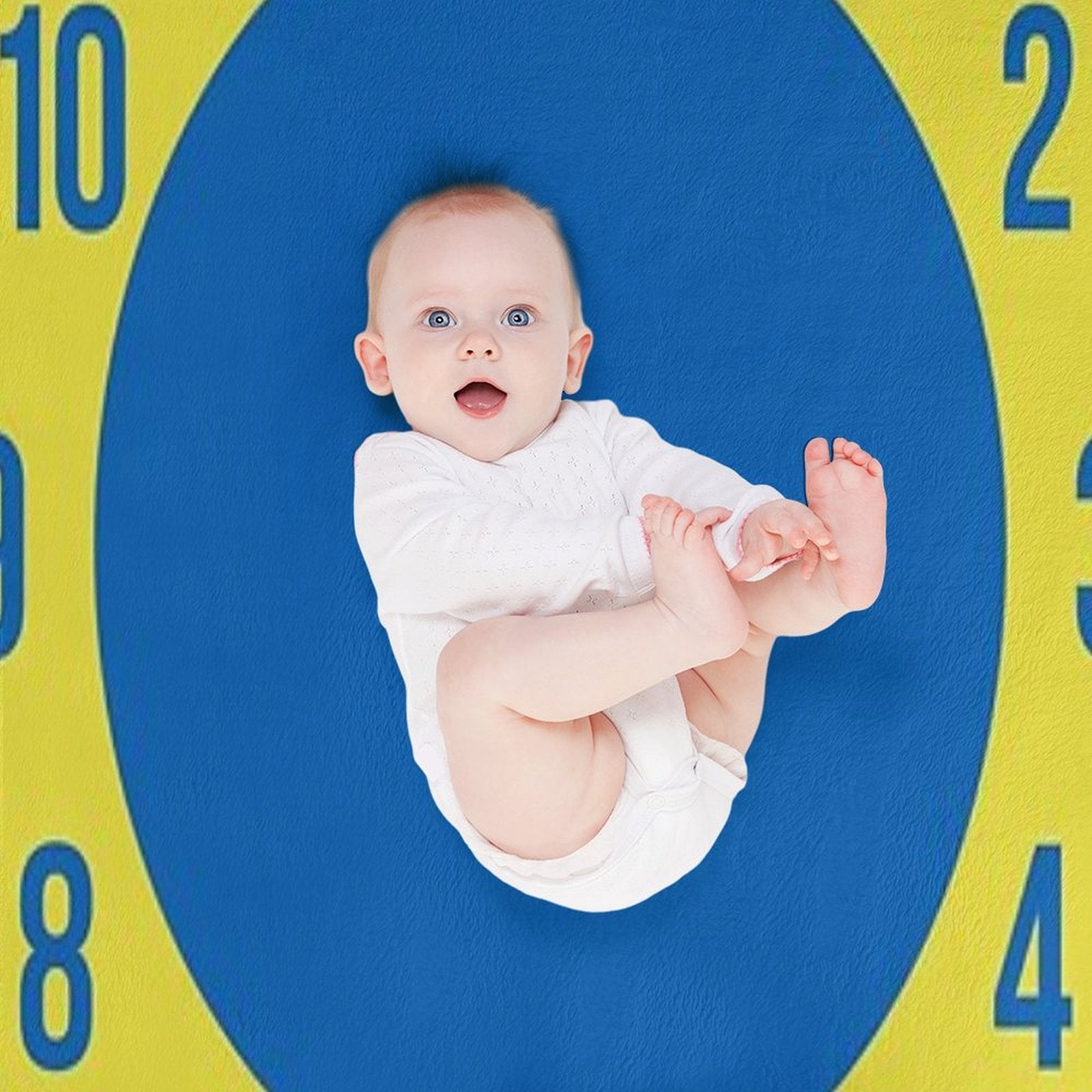 Ready to Clown Around Eco-conscious Throw Blanket