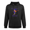 Womens Wicked Bitch Halloween V-Neck Shrink-Resistant Hoodie
