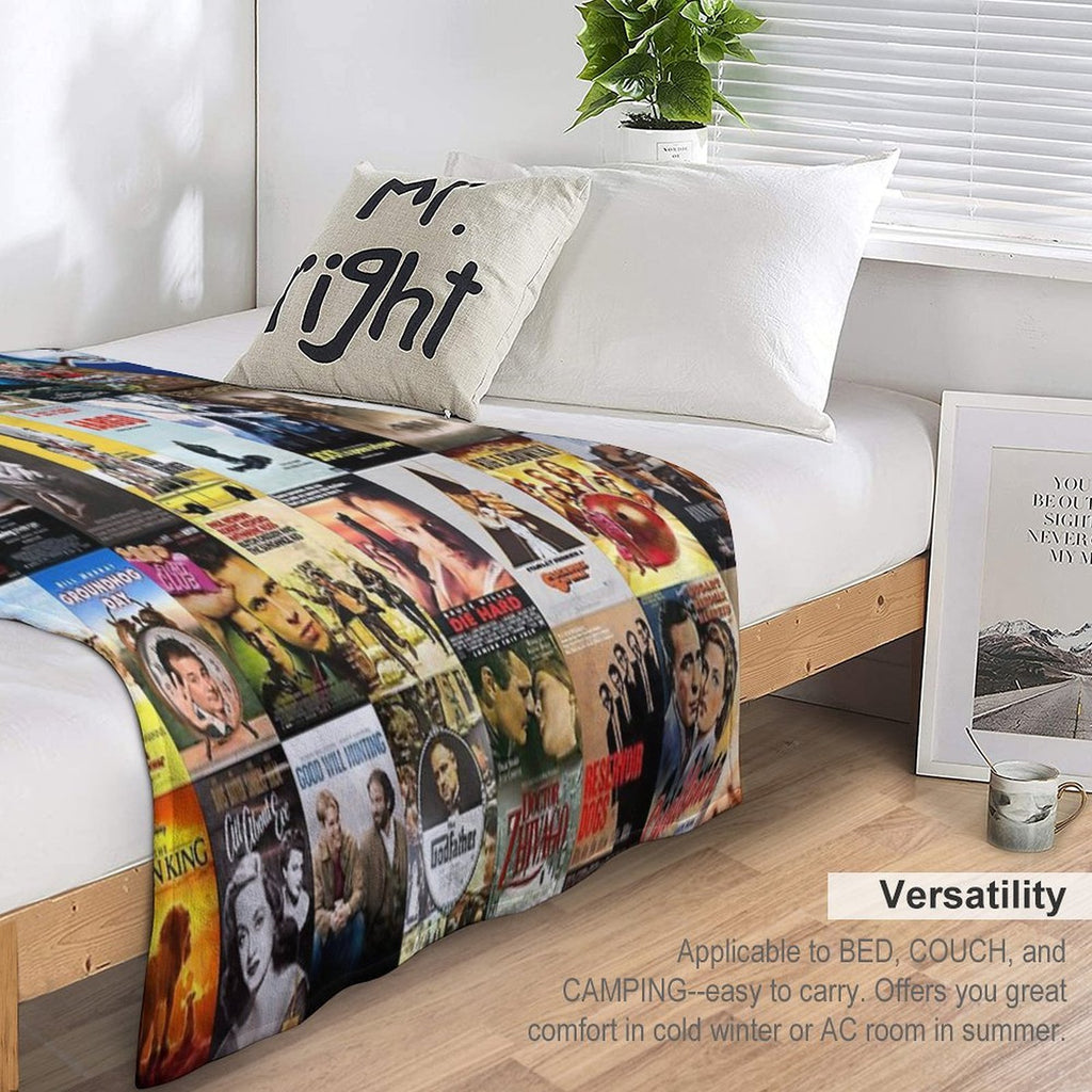 Top Movies All-season Throw Blanket