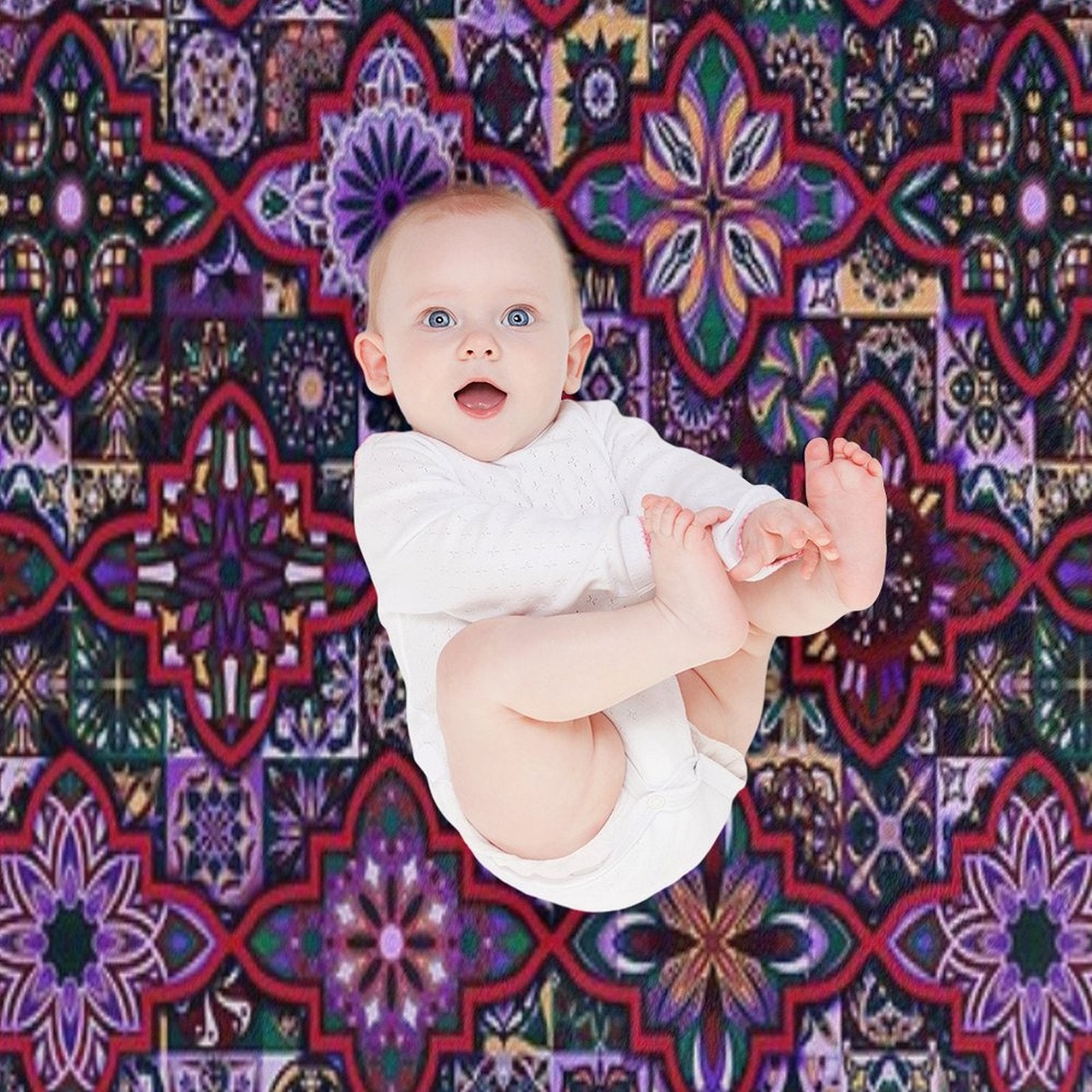 Native Boho Design All-season Throw Blanket