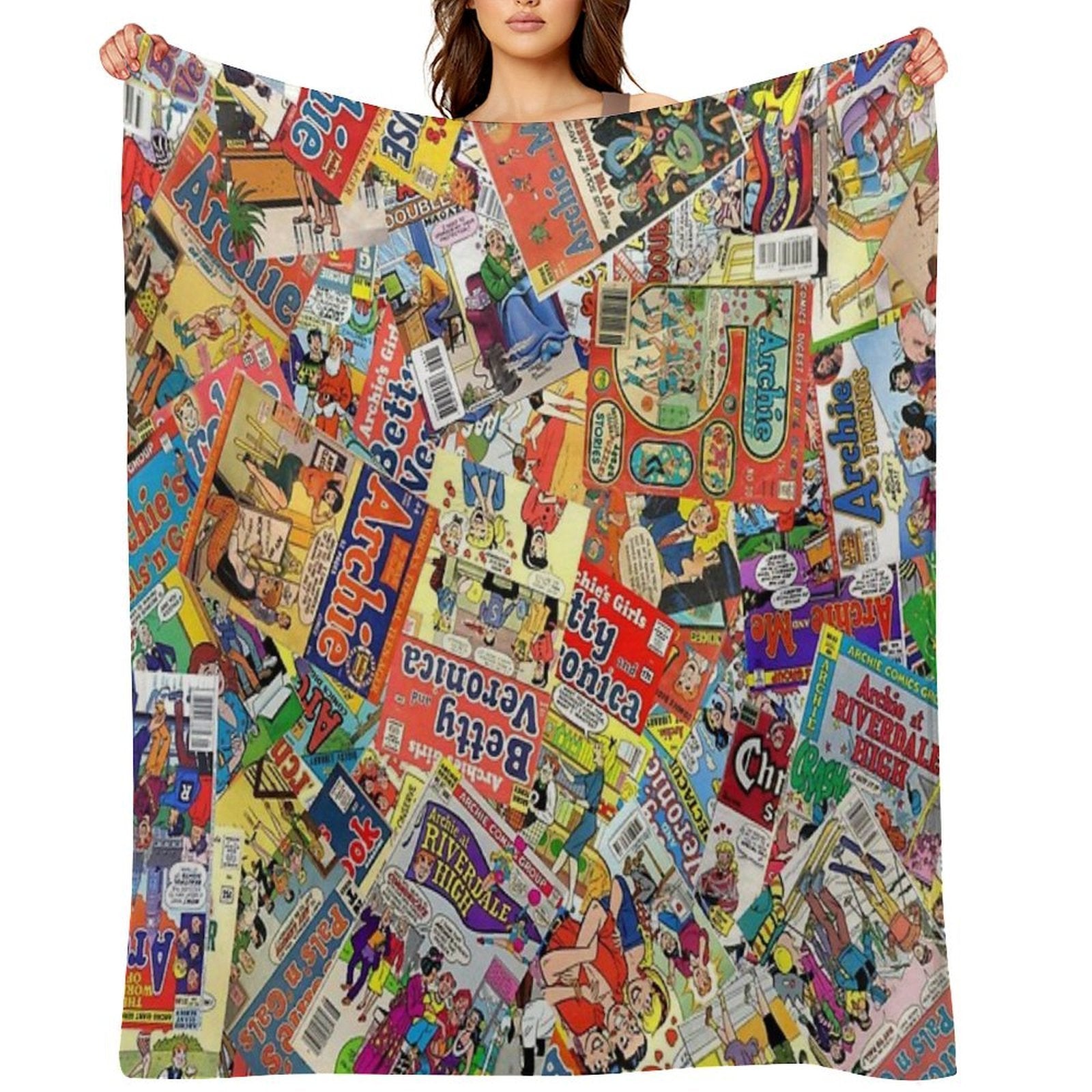 Archie Comics Quick-dry Throw Blanket