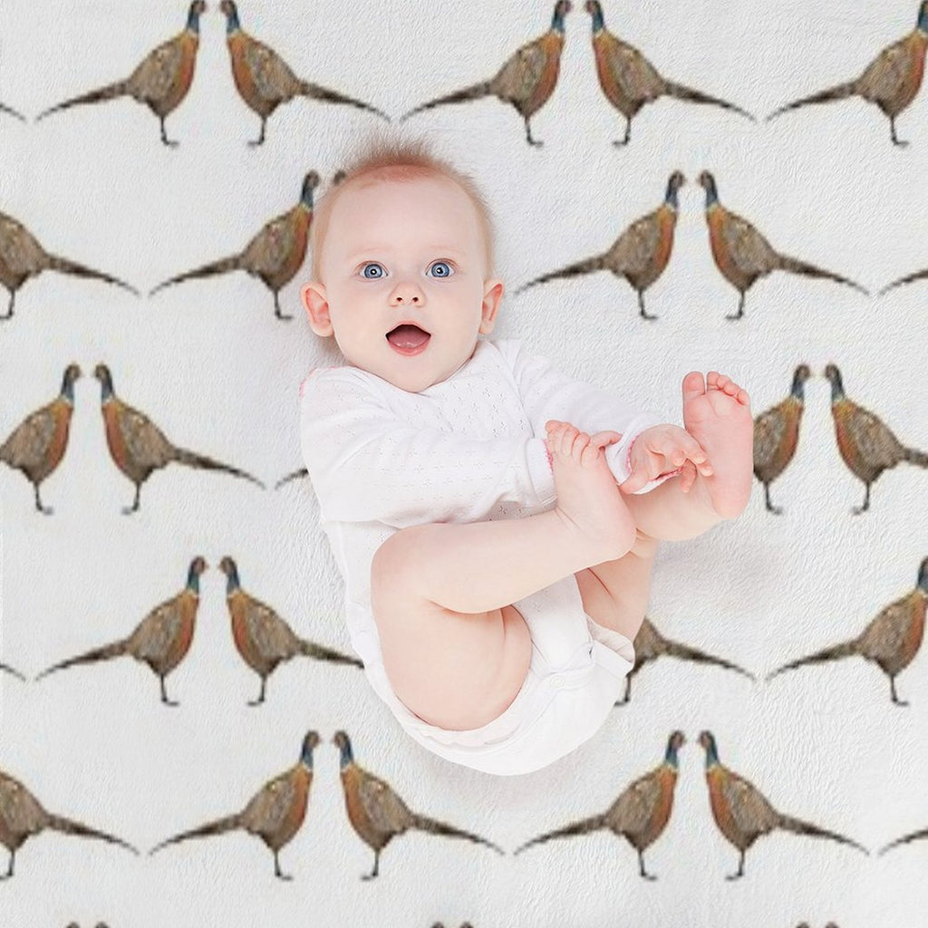 Pheasant Pattern Premium Throw Blanket