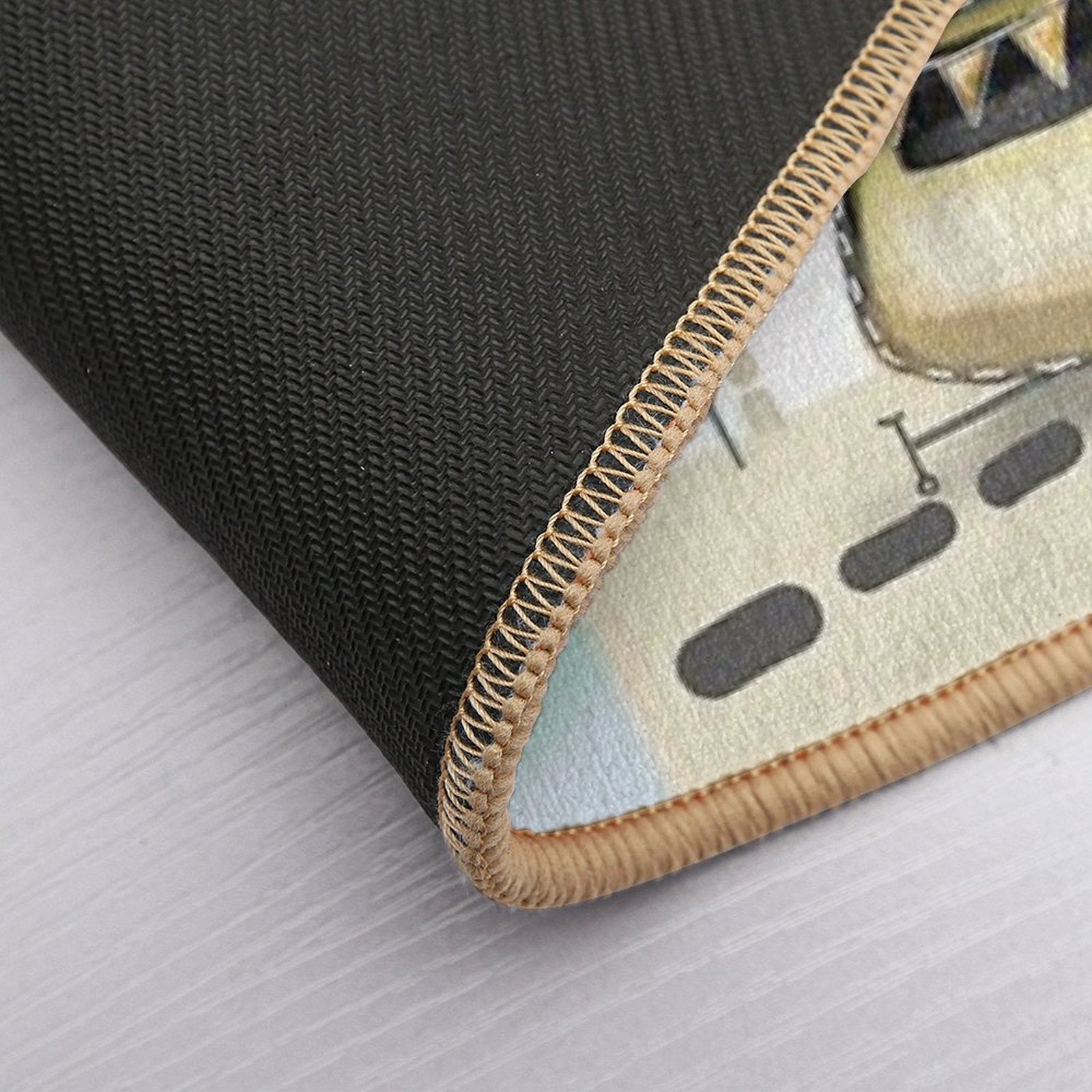 Vintage Caravans  Fade-Resistant Bath Mat