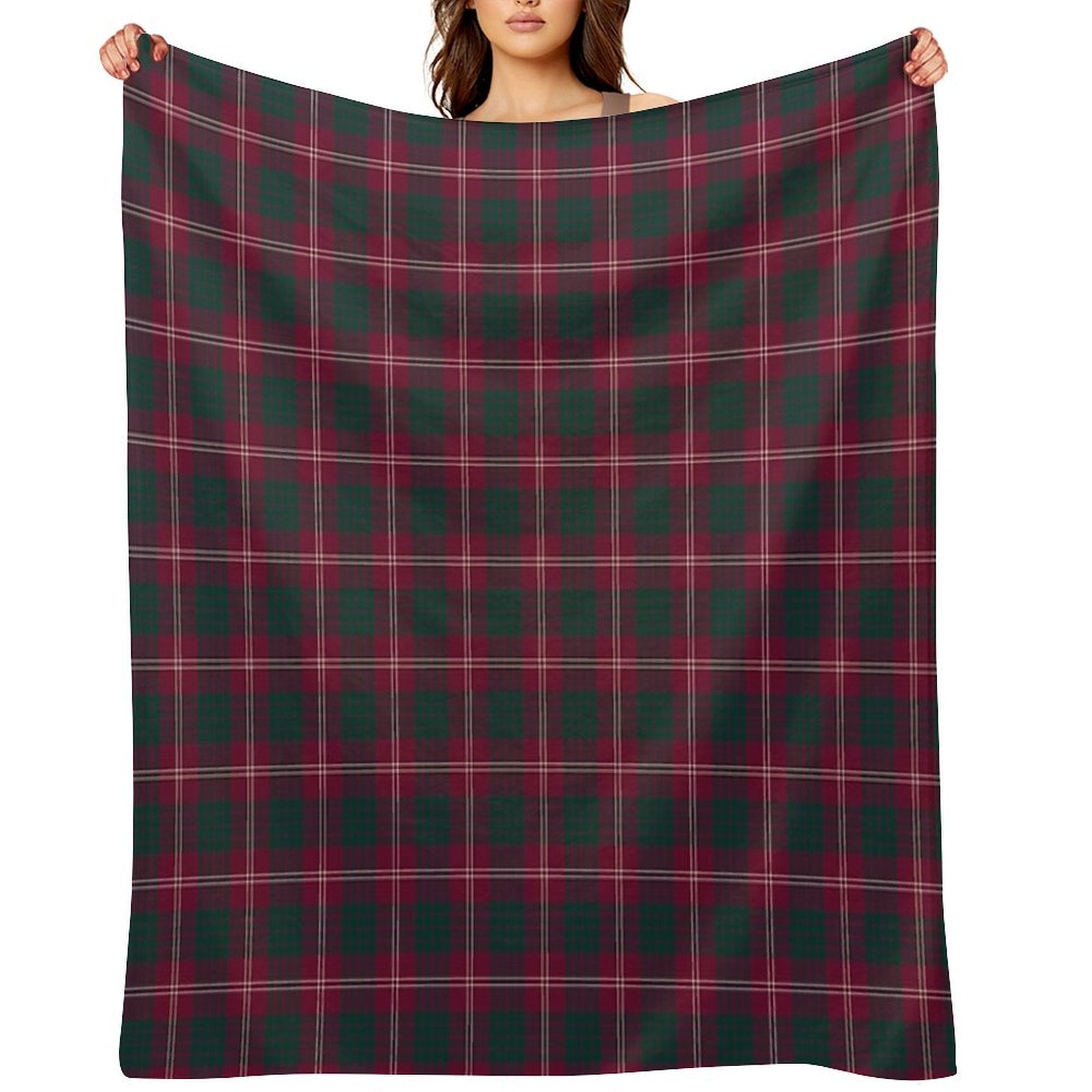 Clan Crawford Tartan Premium Throw Blanket