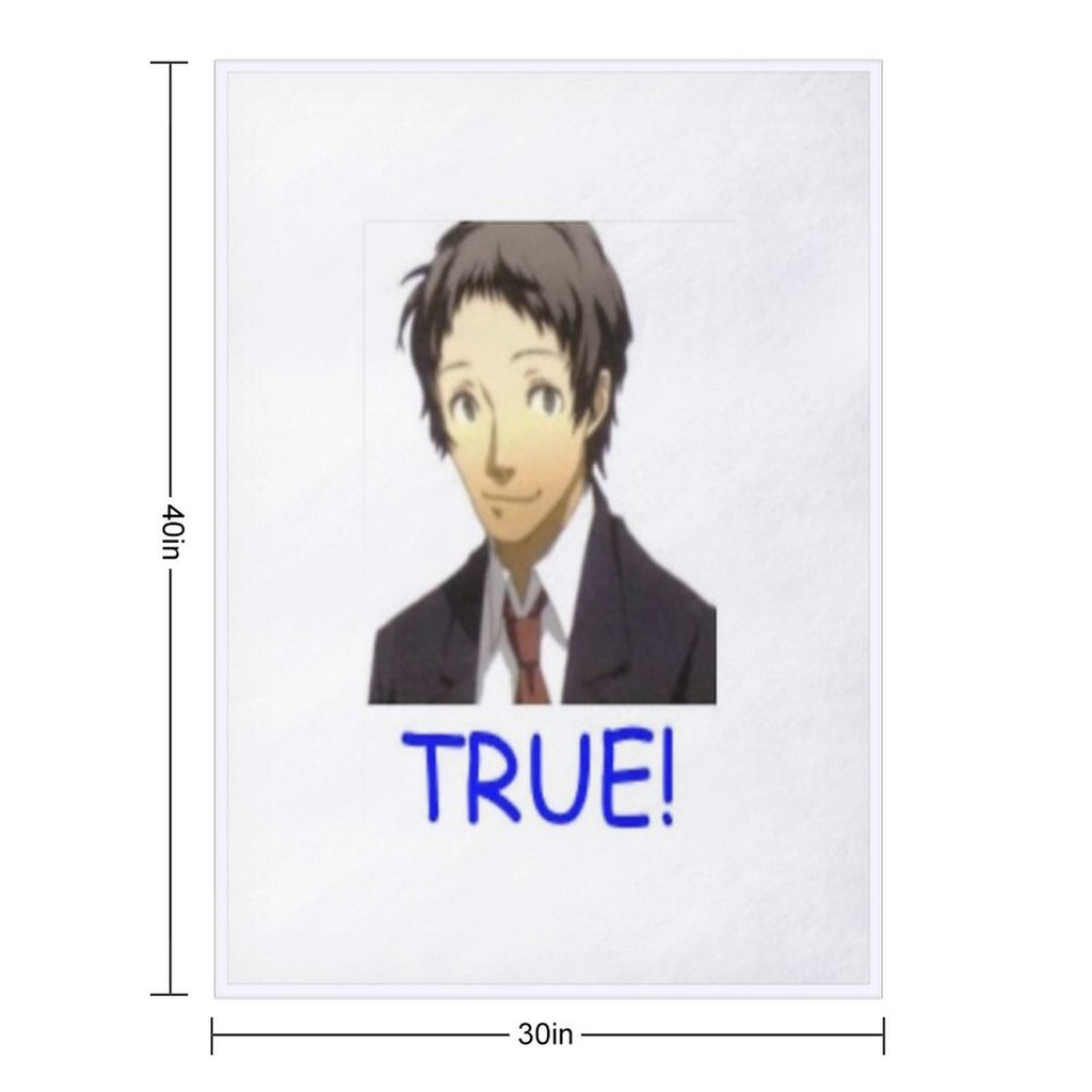 Adachi True Shrink-resistant Throw Blanket