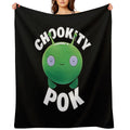 Mooncake Phrase Plush Throw Blanket