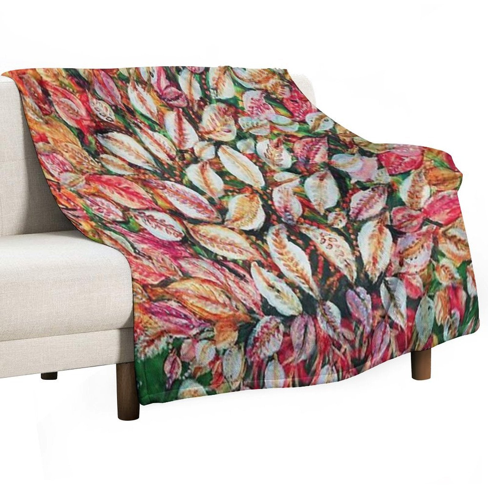 Favourite Artist - Seraphine Louis - Feuilles Comfort Throw Blanket