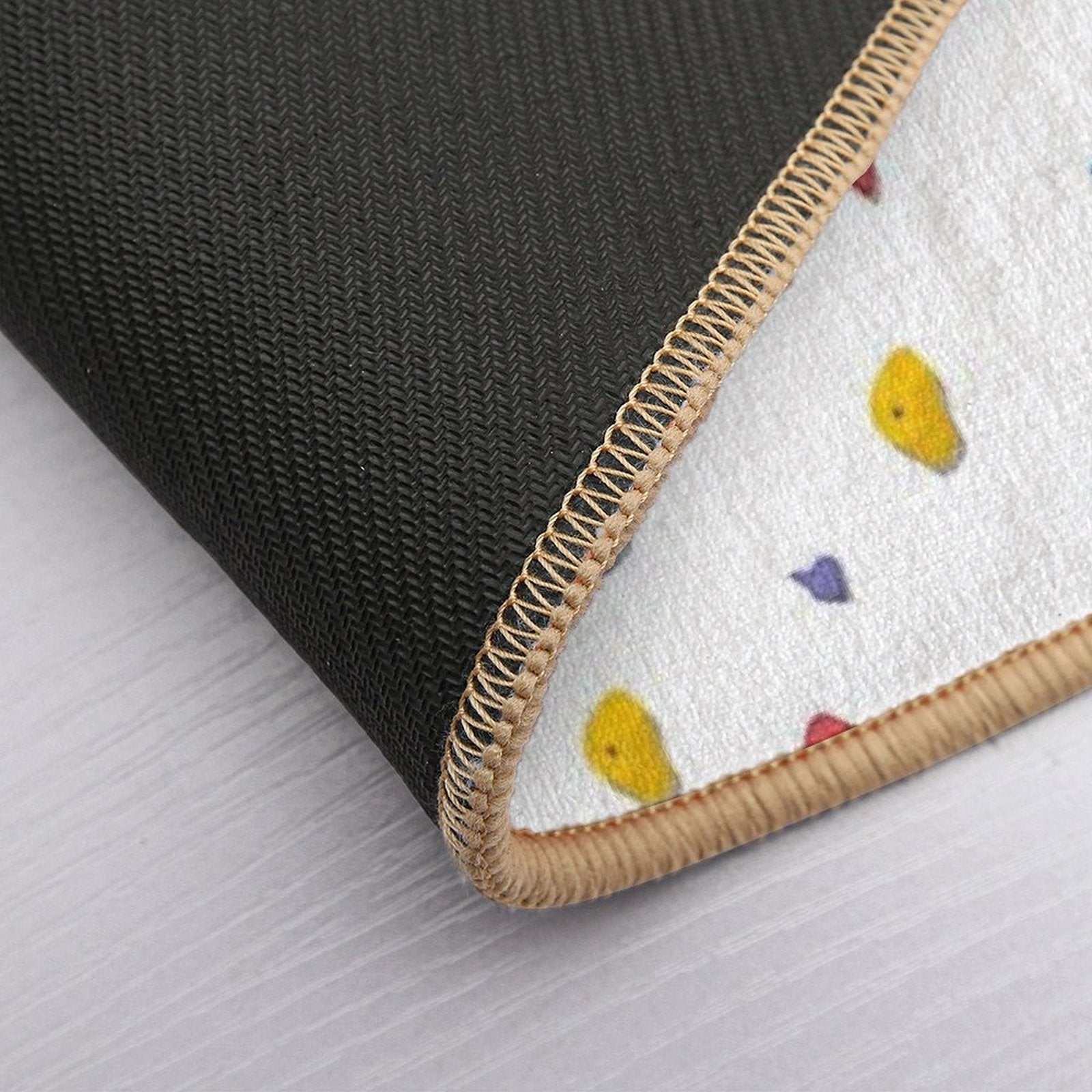 Rock Climbing Boulder Hold Pattern  Fade-Resistant Bath Mat
