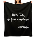 For You I Would Do Anything Kisses Comfort Throw Blanket