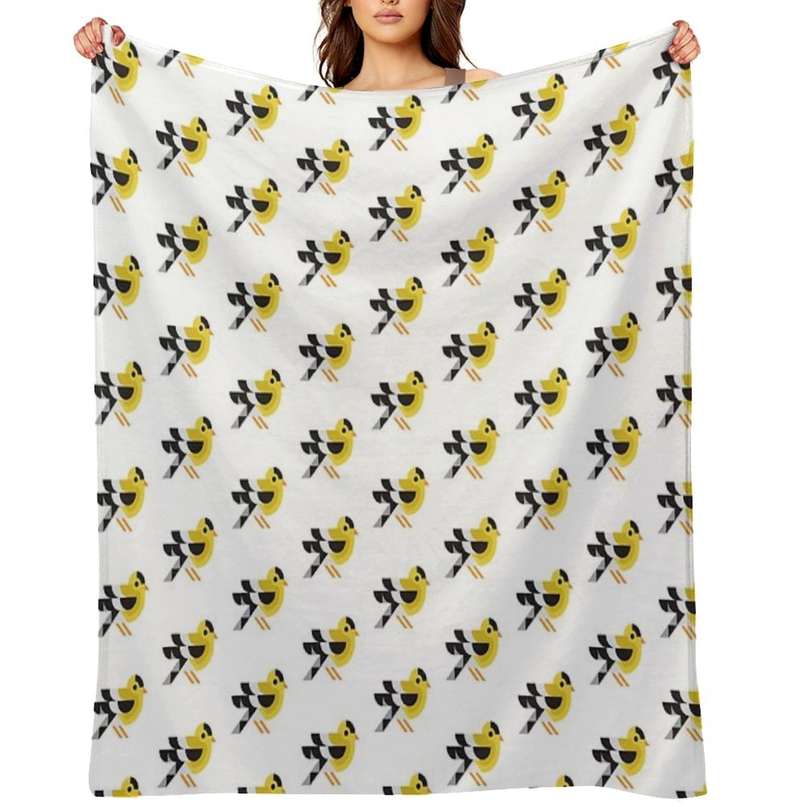 Goldfinch Anti-pilling Throw Blanket