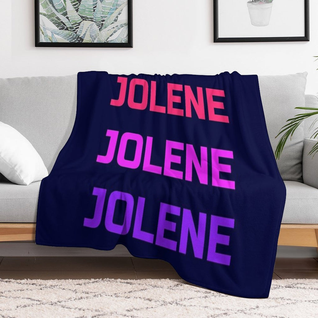 Jolene Retro 80s Versatility Throw Blanket