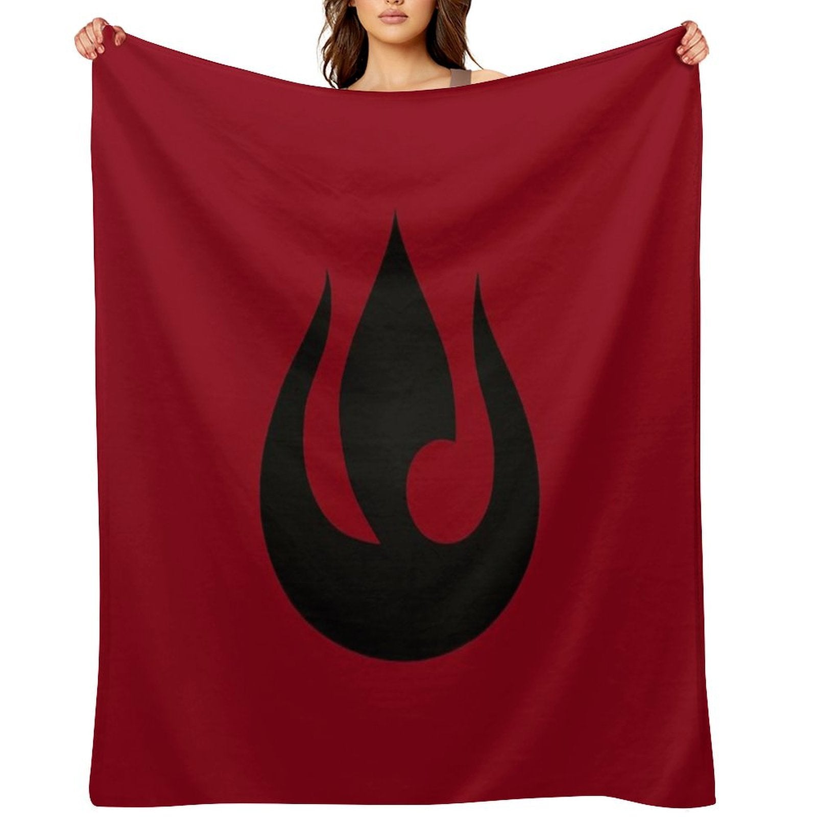Fire Nation Logo All-season Throw Blanket