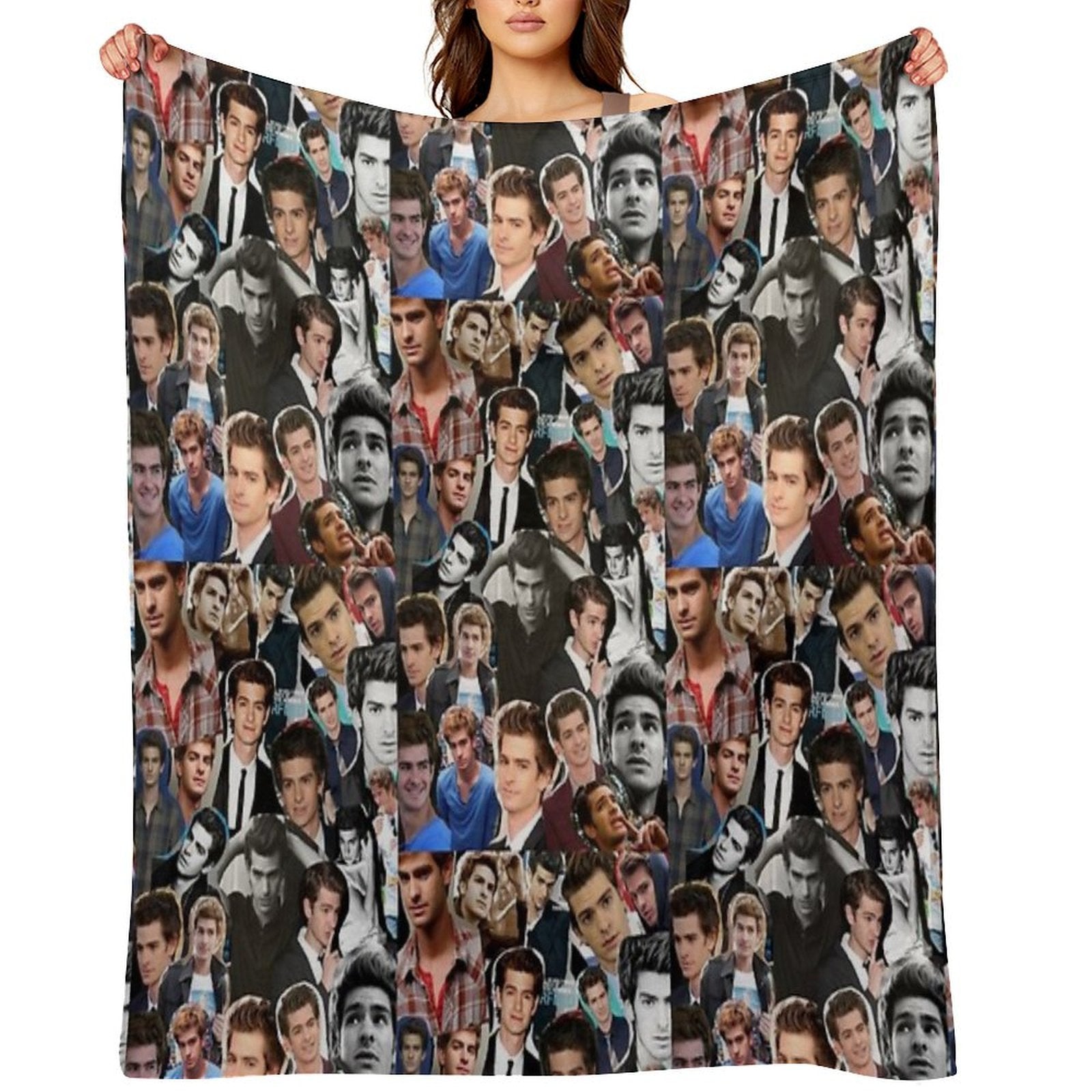 Andrew Garfield Fan Art Compact Throw Blanket