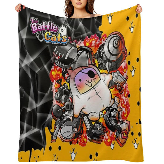 Battle Cats - Subterra Guardians All-season Throw Blanket