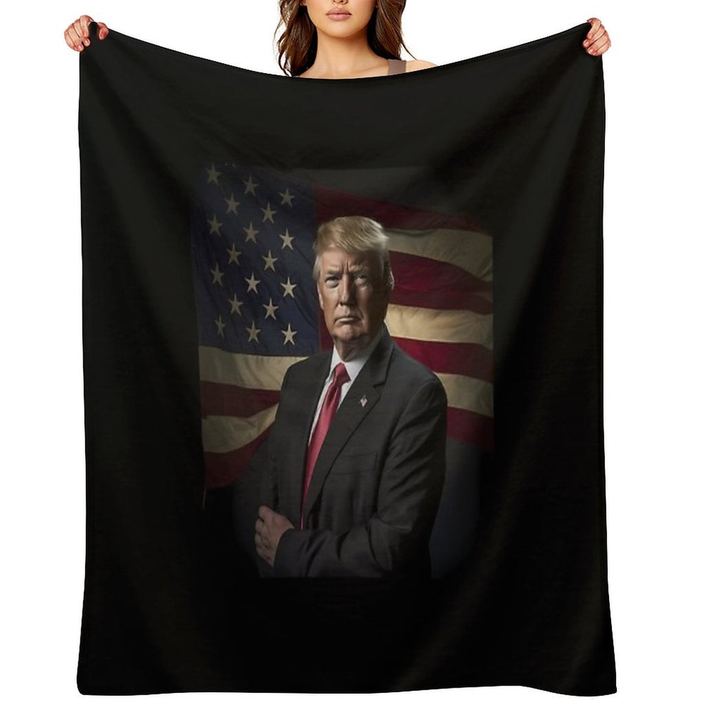 Trump President Multi-functional Throw Blanket