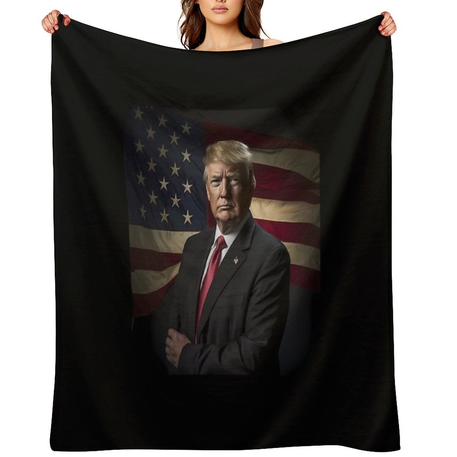 Trump President Multi-functional Throw Blanket