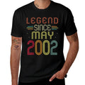 21 Years Old Gifts - Legend Since May 2002 21st Birthday  Versatile T-Shirt
