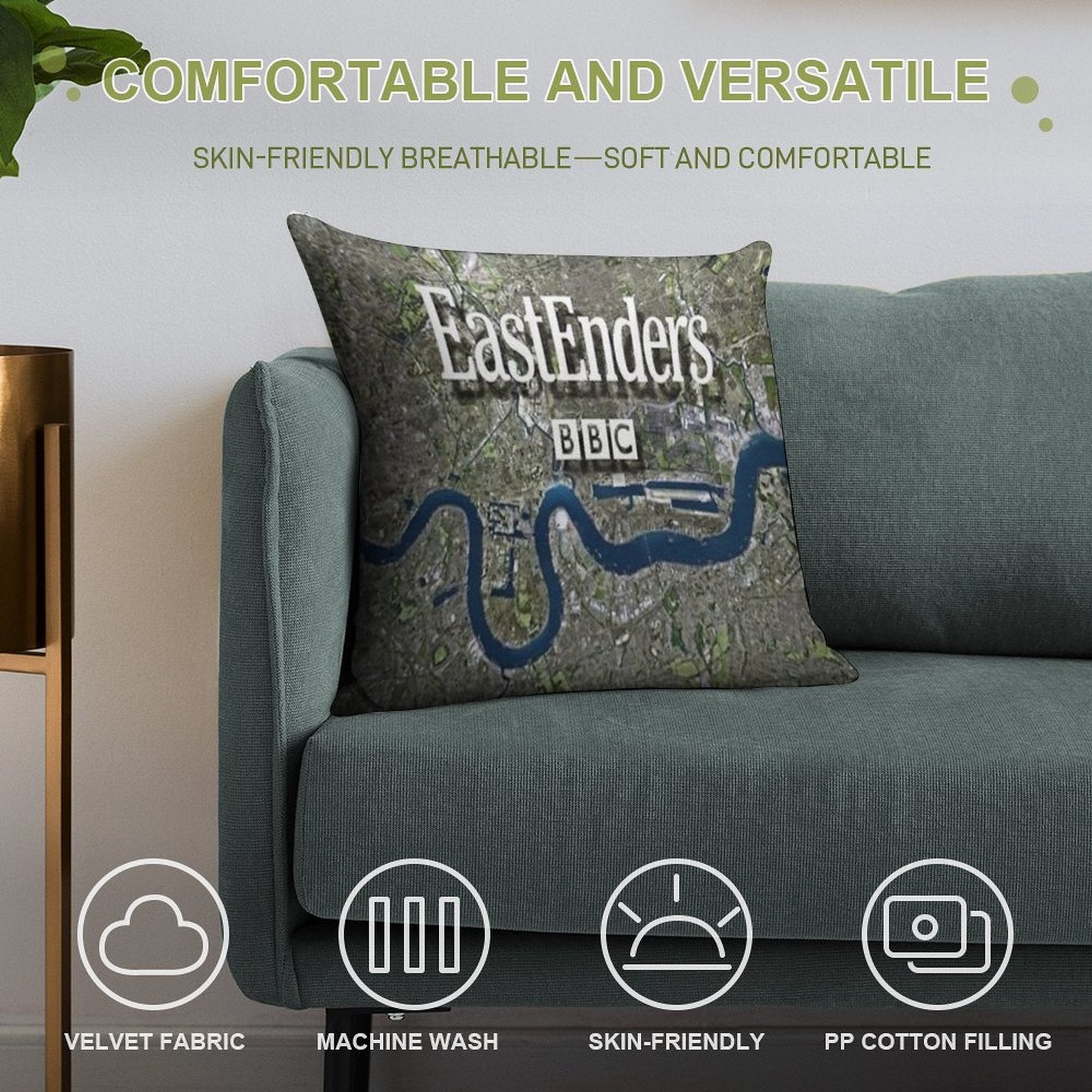 EastEnders Soft Gift Ready Throw Pillow