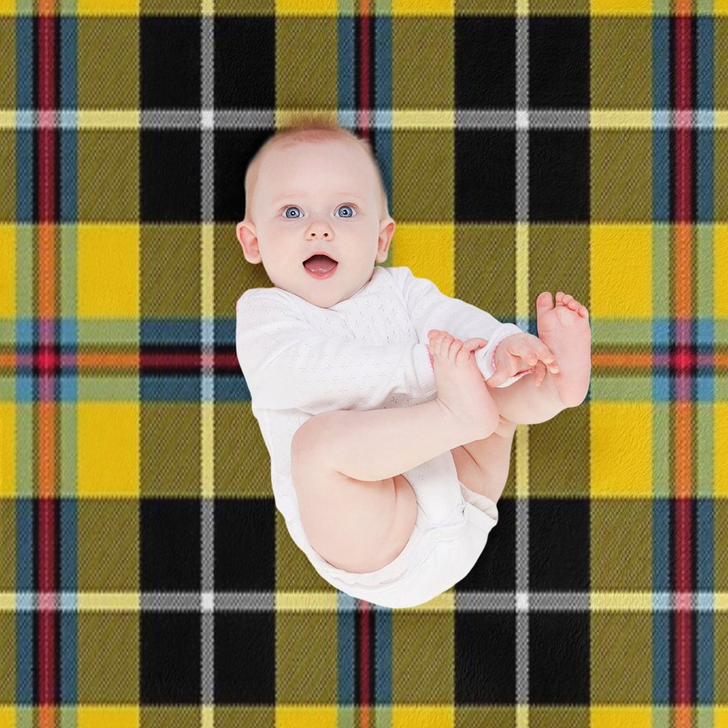 Cornish Tartan Easy Care Throw Blanket