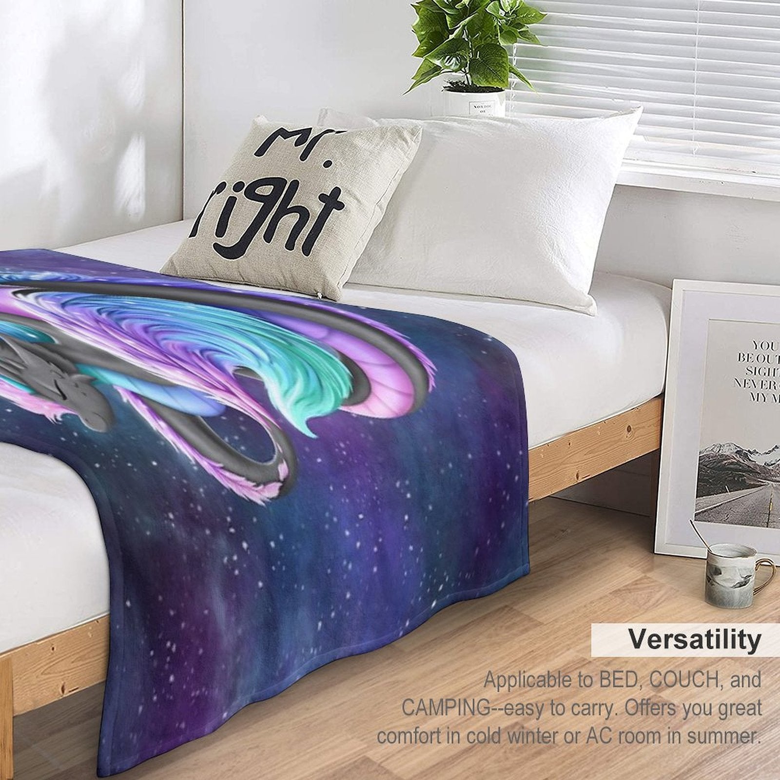 Borealis Plush Throw Blanket