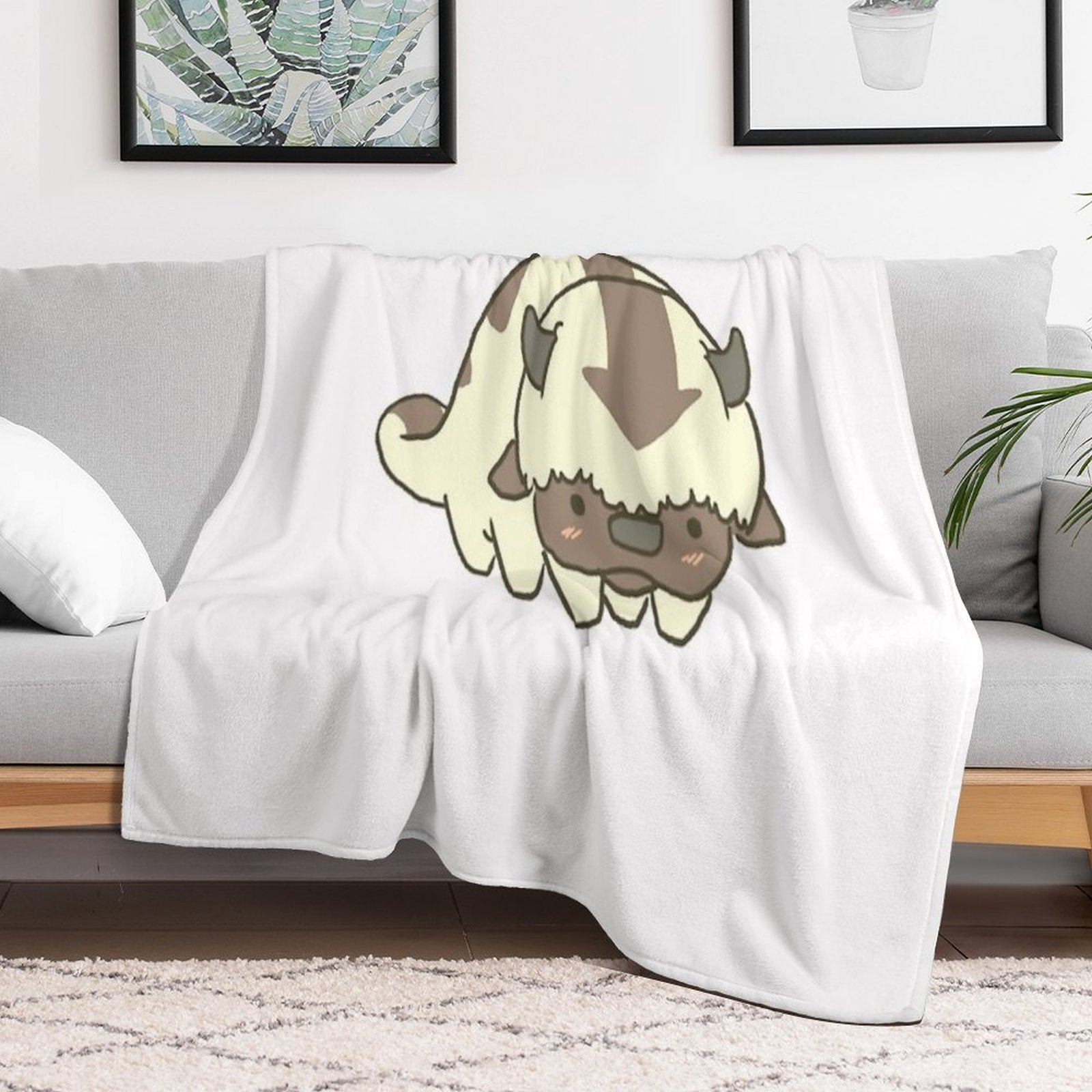 Chibi Appa Versatility Throw Blanket