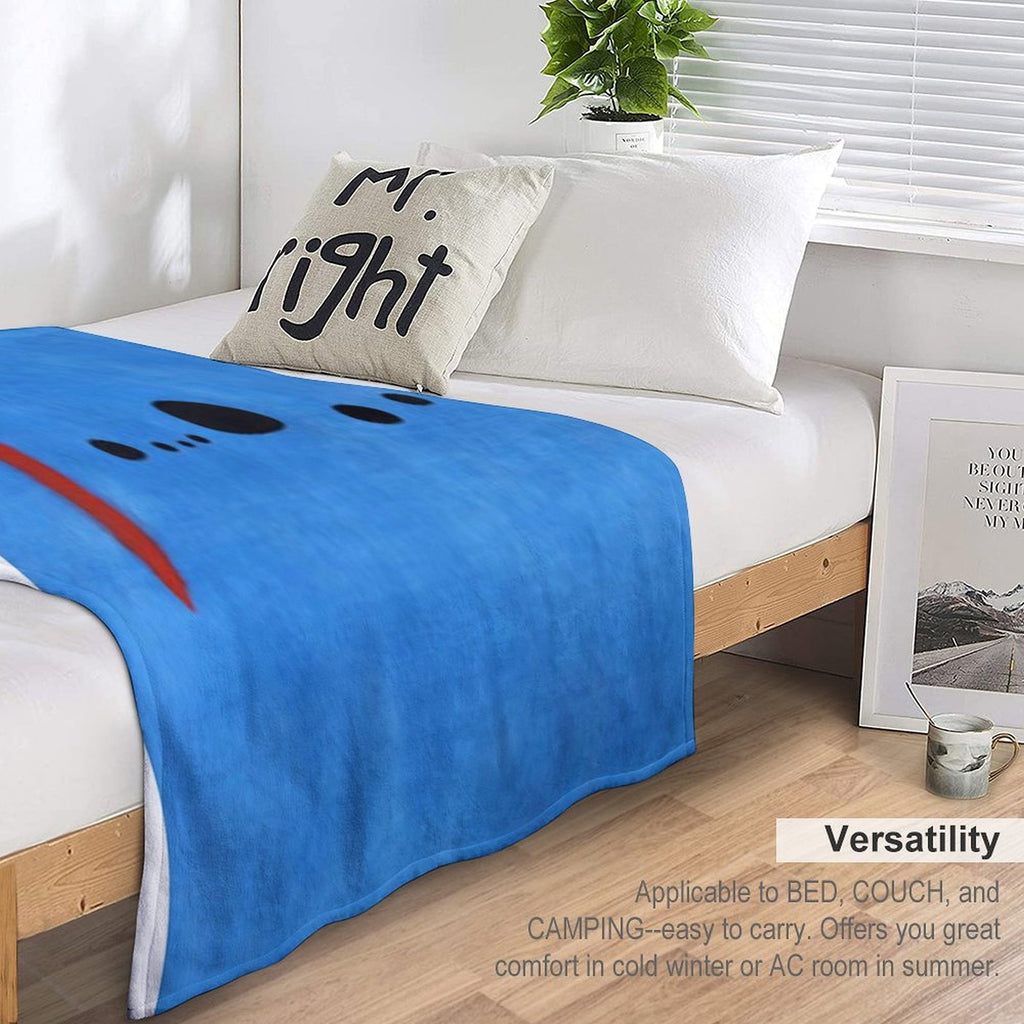 Joan Miro Blue 2 Plush Throw Blanket